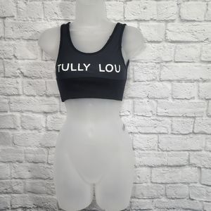 Tully Lou Spell Out Essential Basic Compression Athletic/Lounge Sports B…